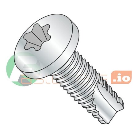 Newport Fasteners Thread Cutting Screw, 5/16"-18 x 1-1/2 in, Zinc Plated Steel Pan Head Torx Drive, 1000 PK 155970